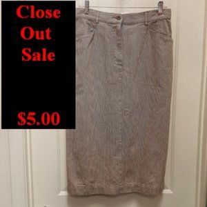 NWT Christopher & Banks long skirt